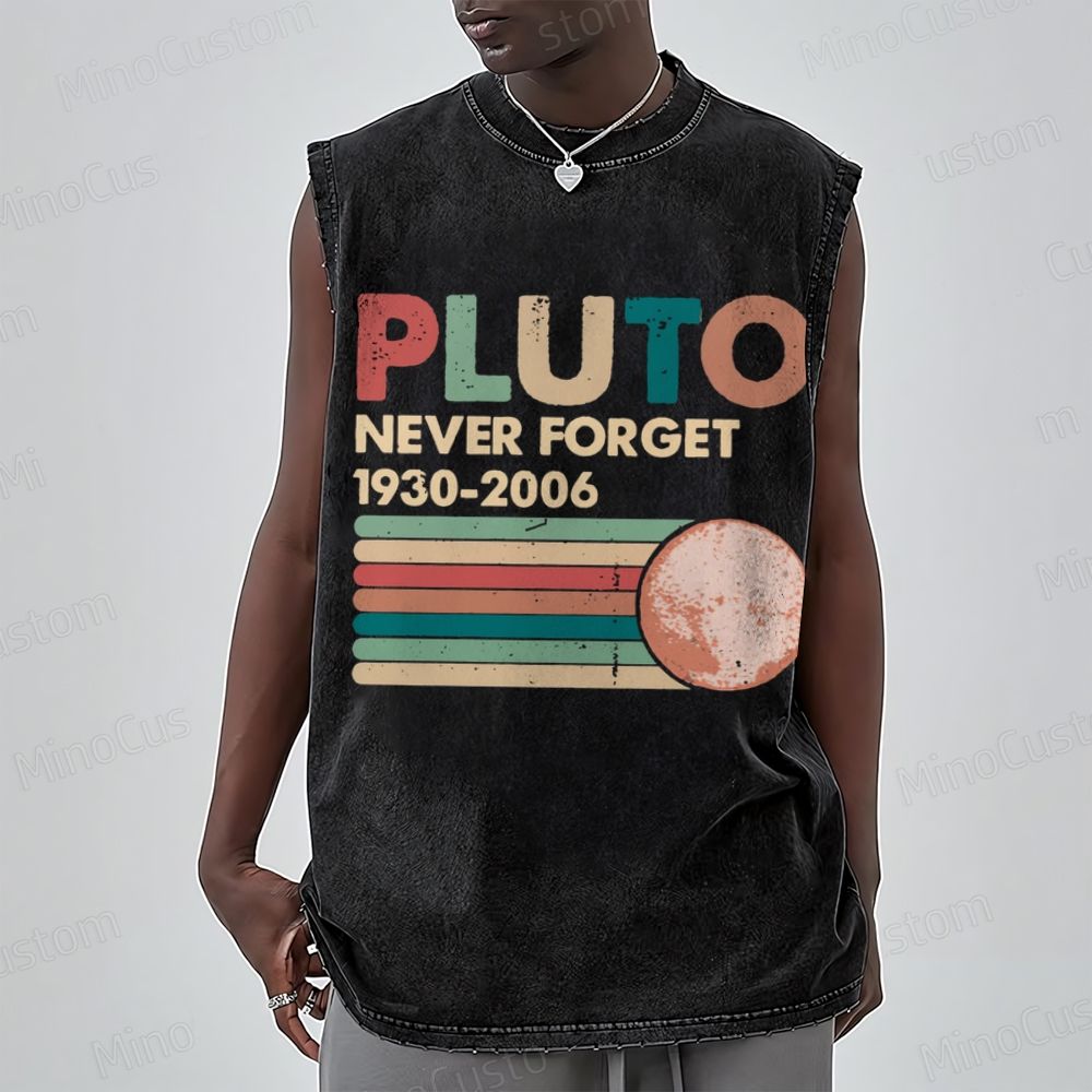 Pluto Never Forget Tank Top