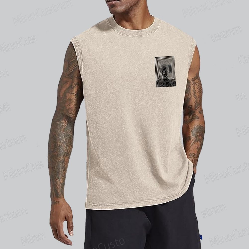 Unisex Washed Tank Top 2507016468