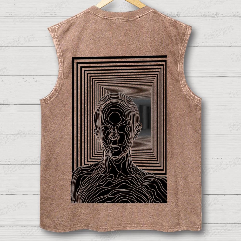 Unisex Washed Tank Top 2507016468