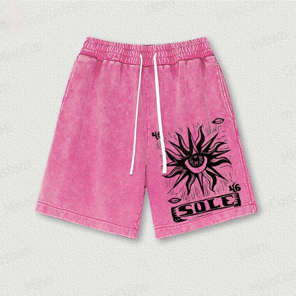 Sole Eye Washed Vintage Shorts 
