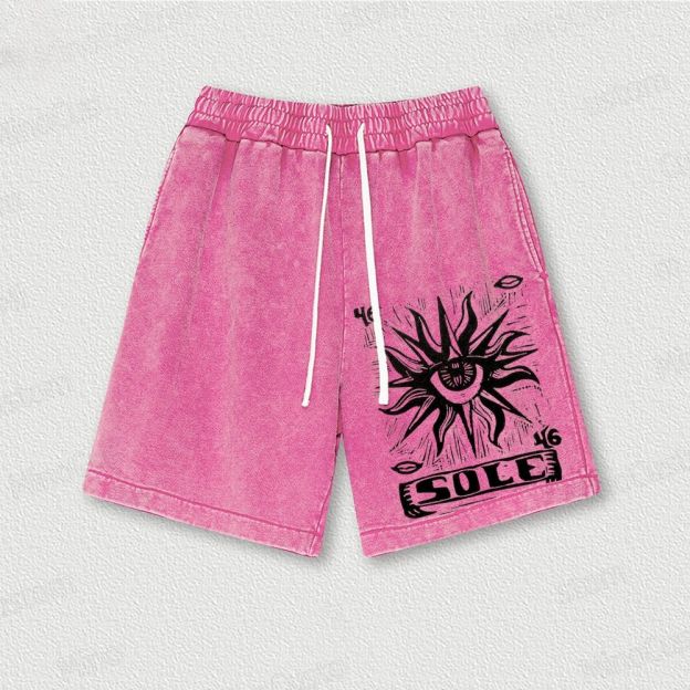 Sole Eye Washed Vintage Shorts 