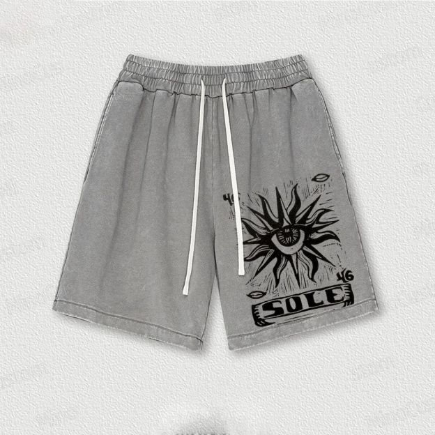Sole Eye Washed Vintage Shorts 