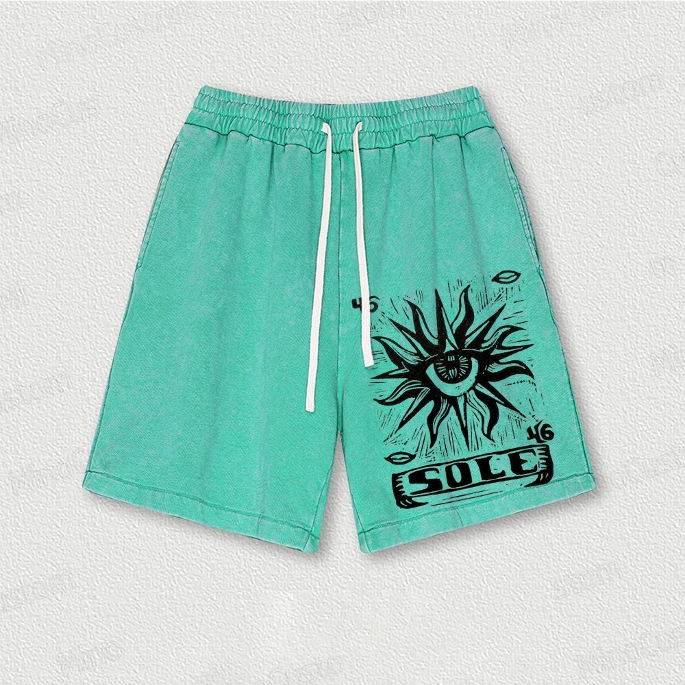 Sole Eye Washed Vintage Shorts 