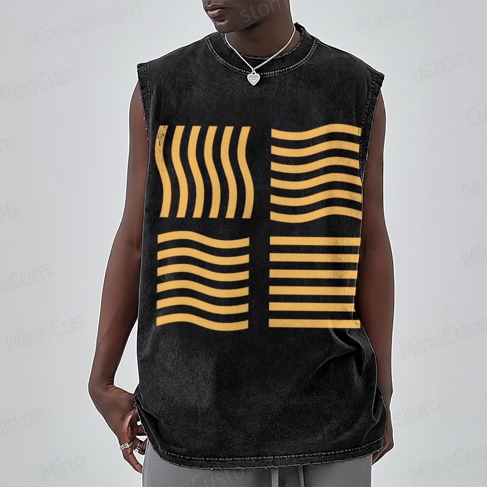 Elemental Stone Geeky Vintage Washed Tank Top