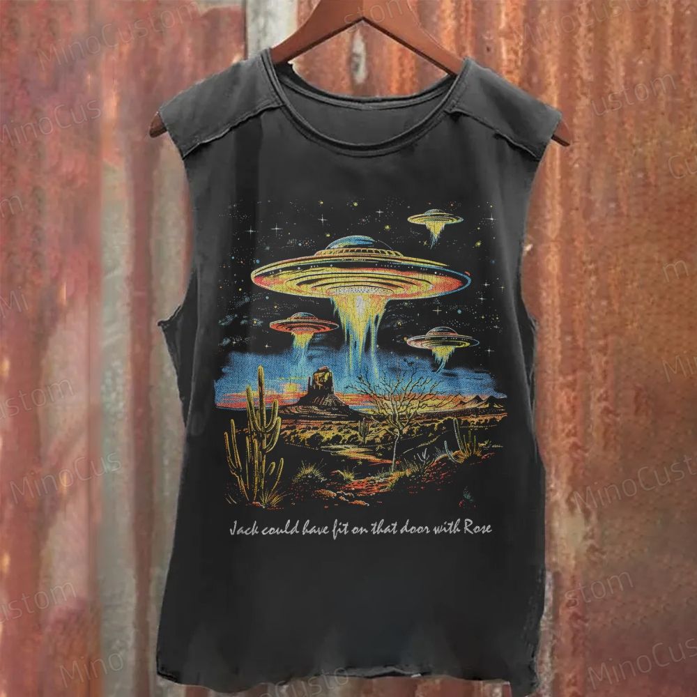 Phantom Dunes Washed UFO Washed Tank Top 