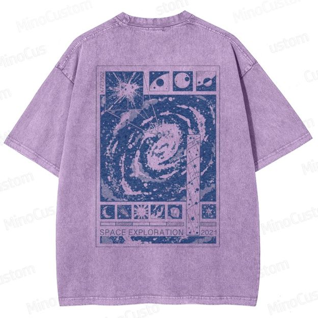 Space Exploration Washed T-Shirt 