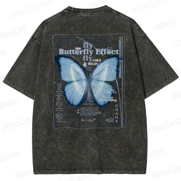 Butterfly Effect Washed T-Shirt 