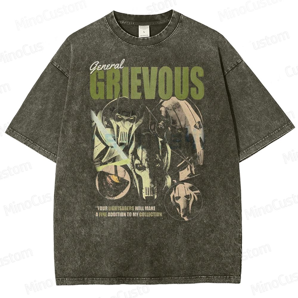 General Grievous  Washed T-Shirt 