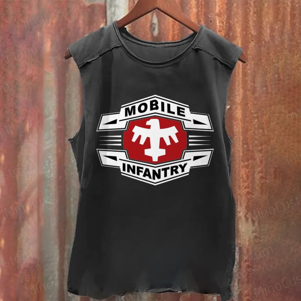 Mobile Infantry Washed Tank Top