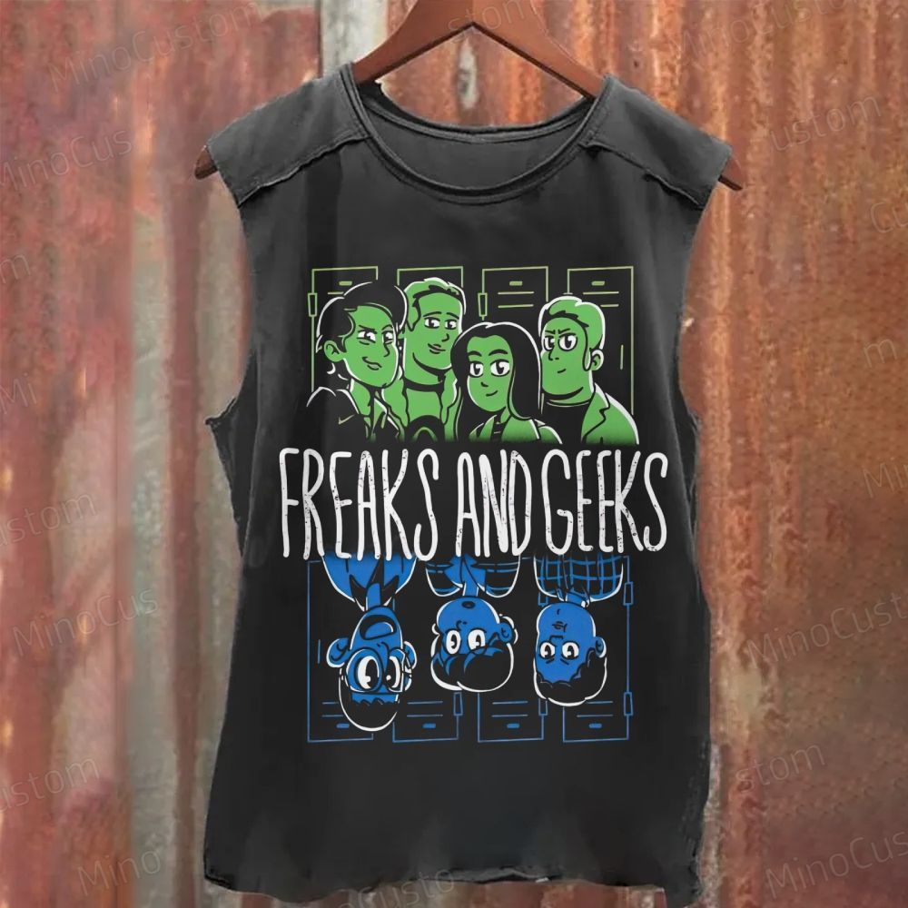 Freaks And Geeks Washed Tank Top
