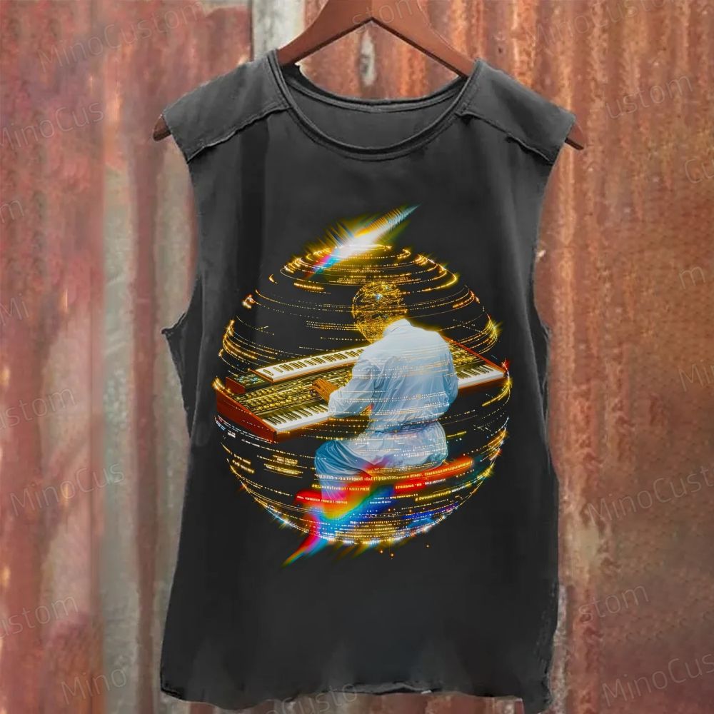 Synthetic Mania Washed Tank Top