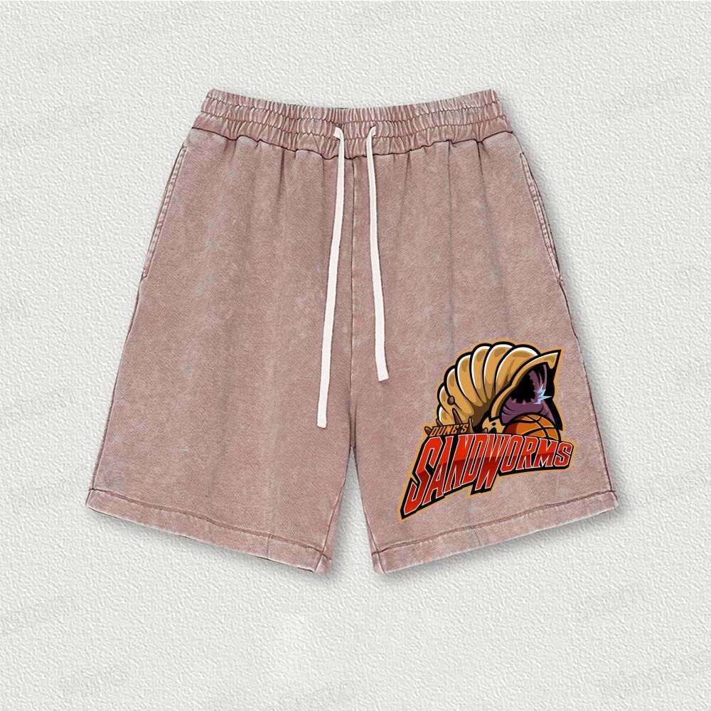 Dune's Sandworms Washed Vintage Shorts