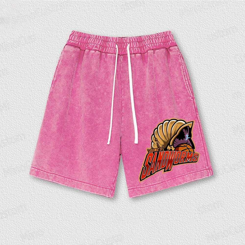 Dune's Sandworms Washed Vintage Shorts 