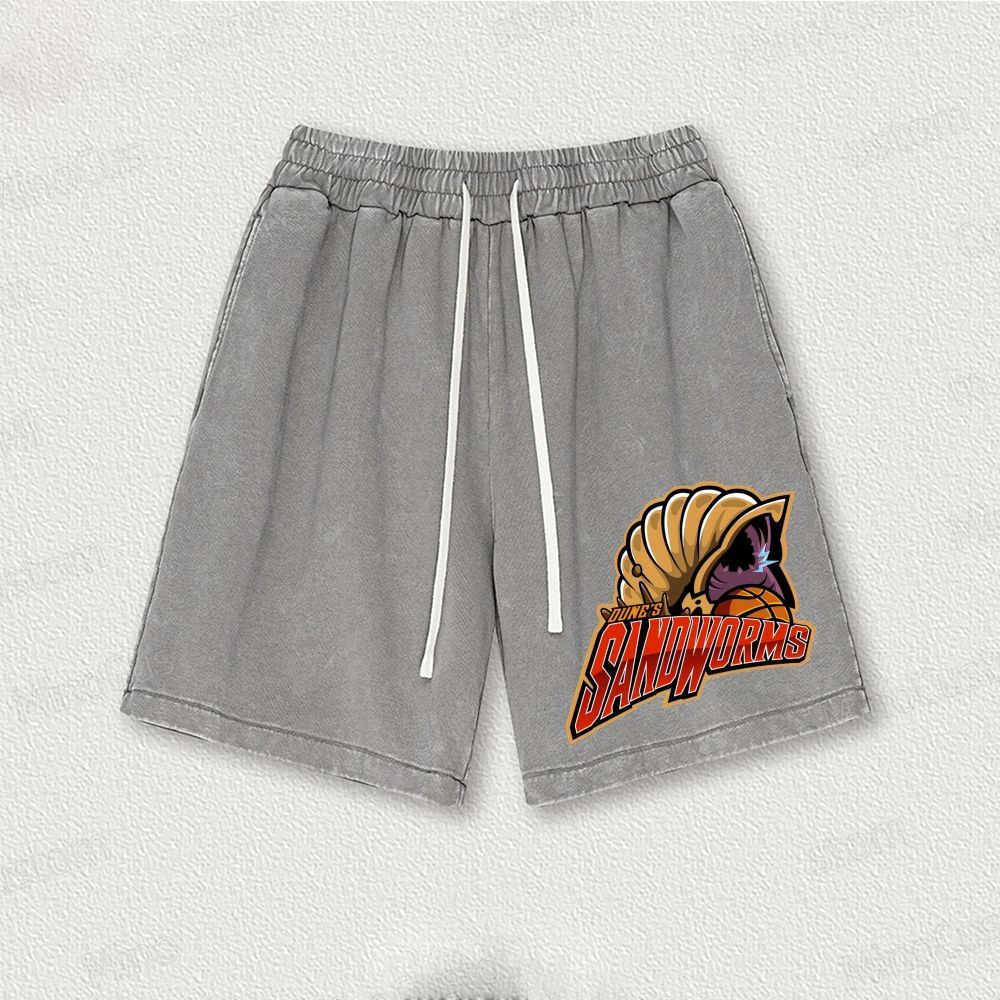 Dune's Sandworms Washed Vintage Shorts 