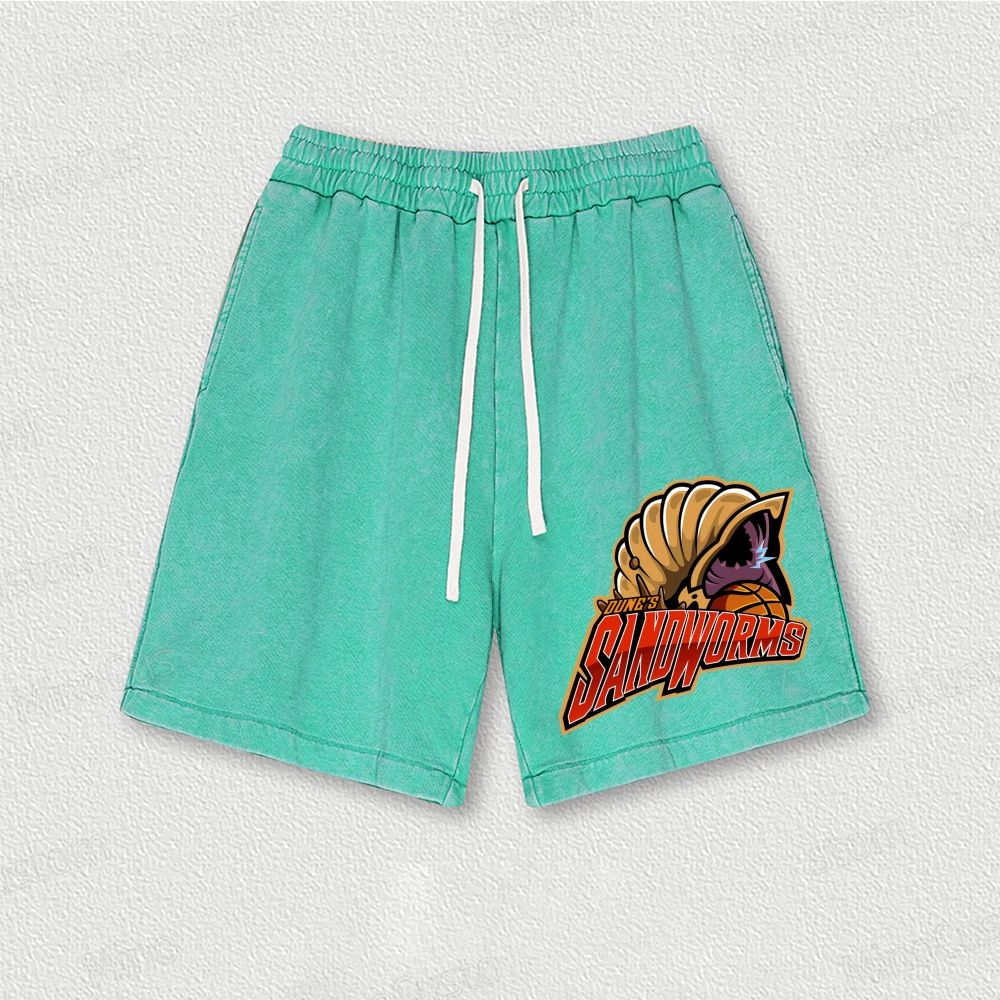 Dune's Sandworms Washed Vintage Shorts 