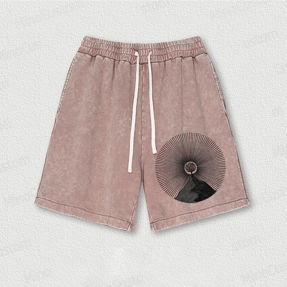 Your Mountain Washed Vintage Shorts