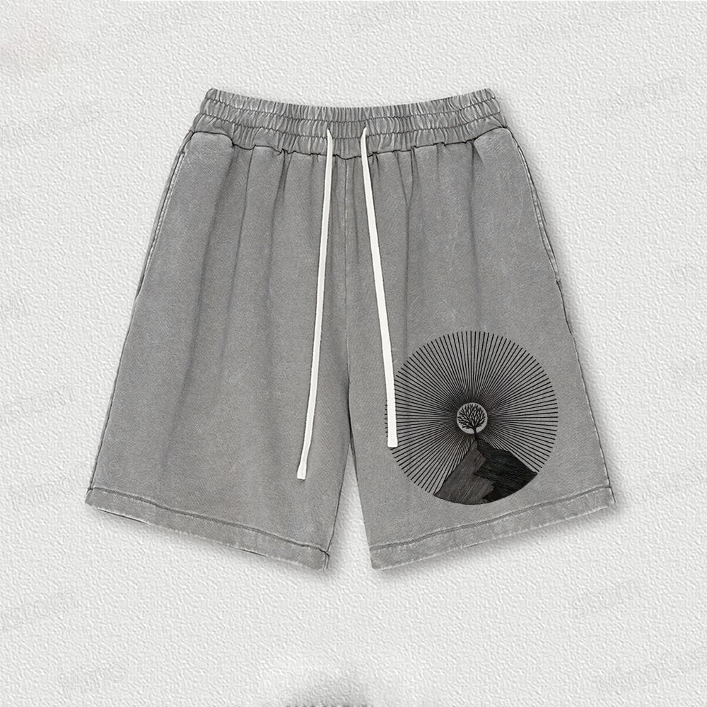 Your Mountain Washed Vintage Shorts