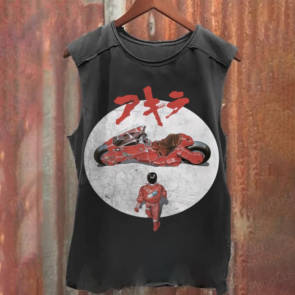 Akira Movie Washed Tank Top 