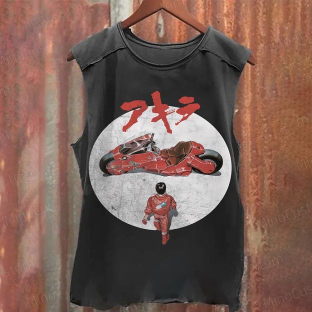 Akira Movie Washed Tank Top 