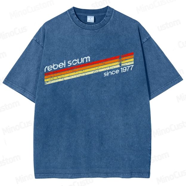 Rebel Scum 1977 Geek Washed T-Shirt