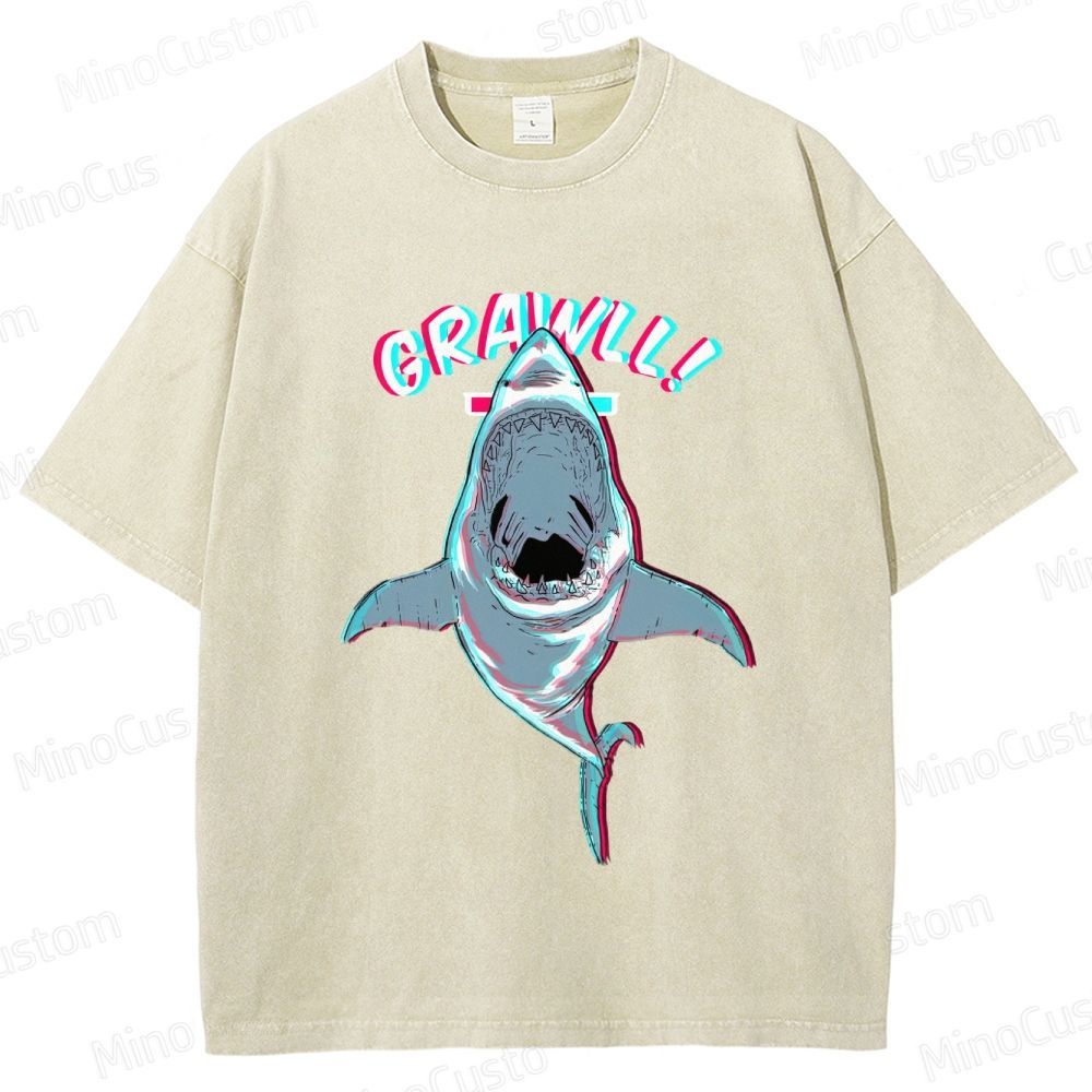 Shark's Roar Washed T-Shirt