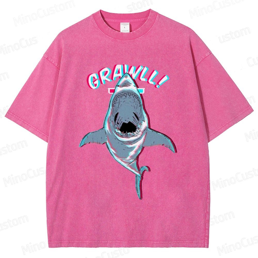Shark's Roar Washed T-Shirt