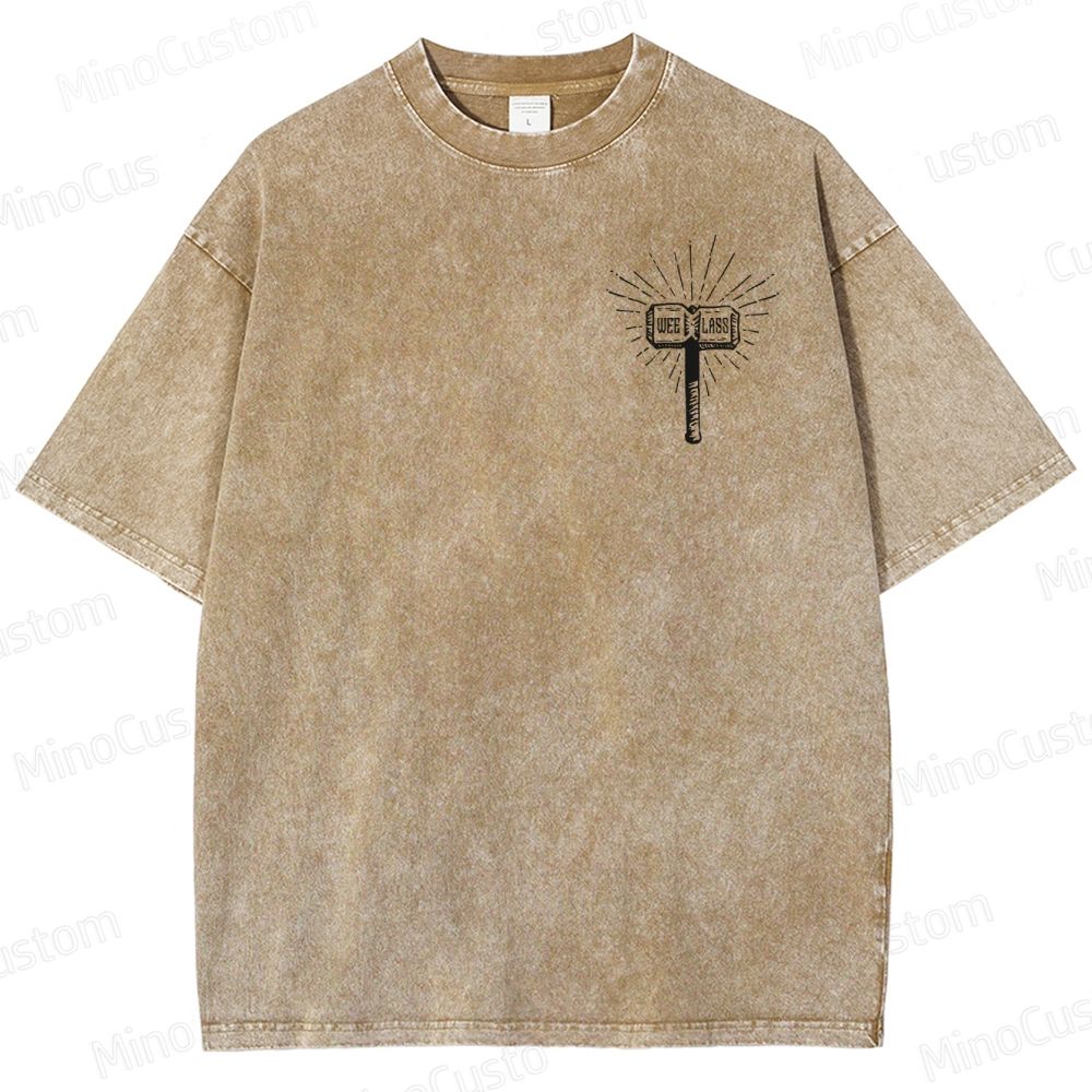 House Telemanus Fox Graphic Washed T - Shirt