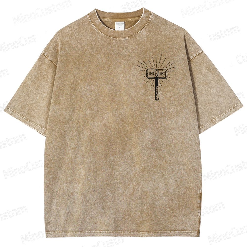House Telemanus Fox Graphic Washed T - Shirt