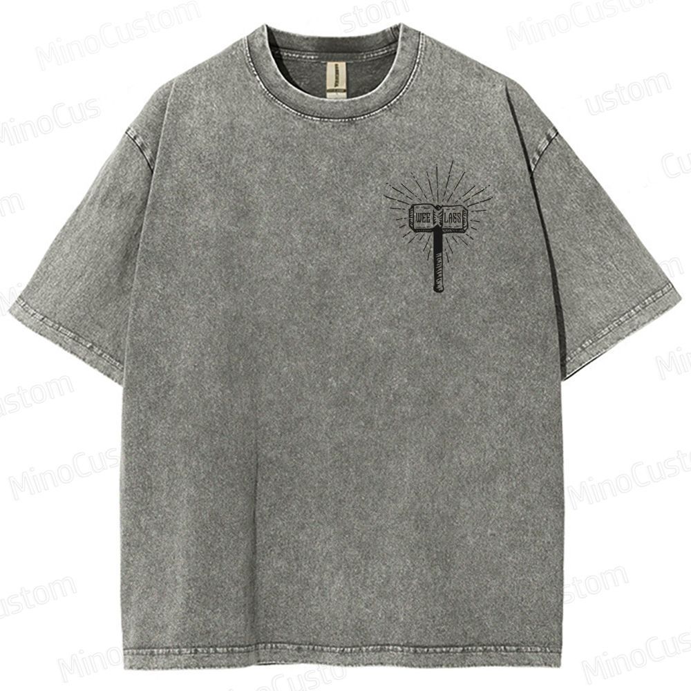 House Telemanus Fox Graphic Washed T - Shirt