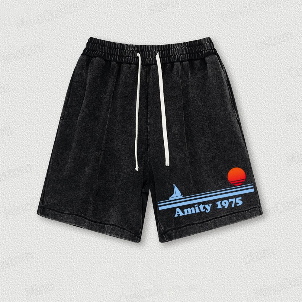 Amity 1975 Washed Vintage Shorts 