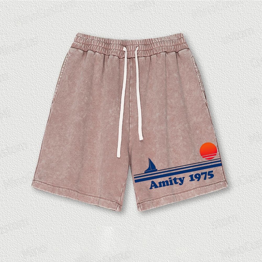 Amity 1975 Washed Vintage Shorts 
