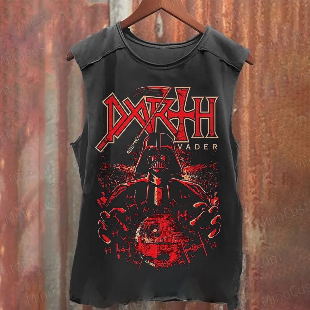Star Wars Darth Vader Graphic Washed Tank Top