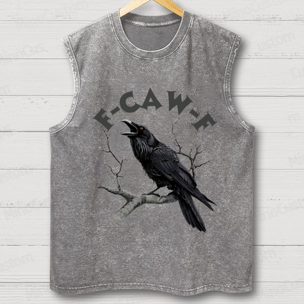 F-Caw-F  Washed Tank Top 