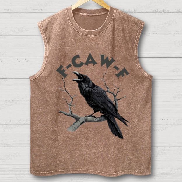 F-Caw-F  Washed Tank Top 