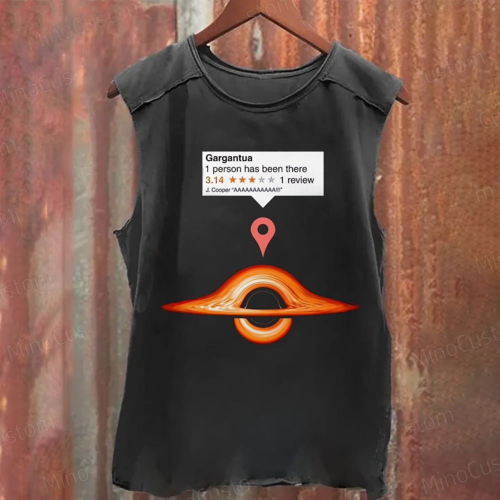 Black Hole Review By Washed Tank Top 