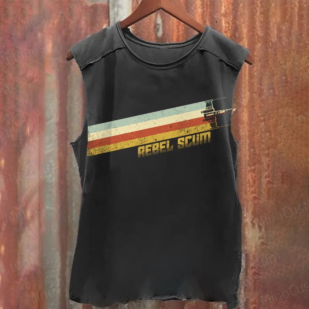 Star Wars Rebel Scum Washed Tank Top