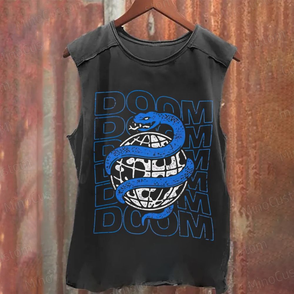 Doom Washed Tank Top