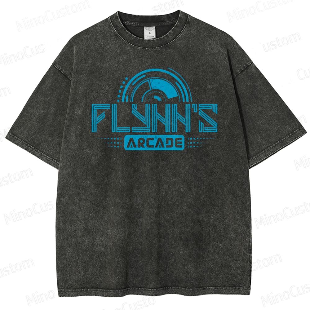 Flynn's Arcade Est 1982 Washed T-Shirt