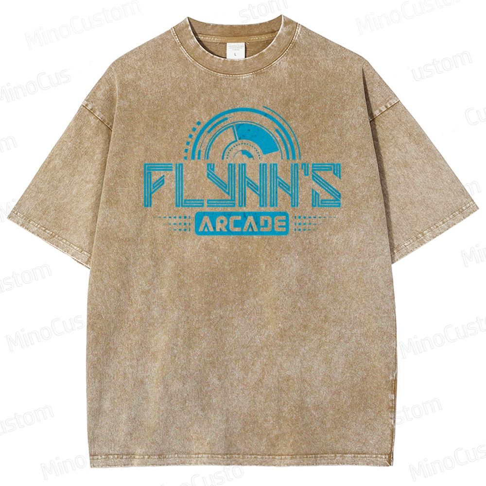 Flynn's Arcade Est 1982 Washed T-Shirt
