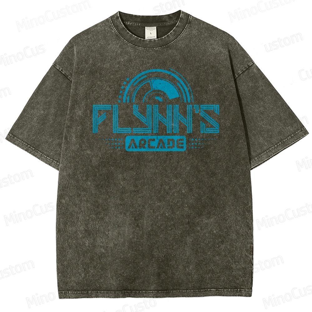 Flynn's Arcade Est 1982 Washed T-Shirt