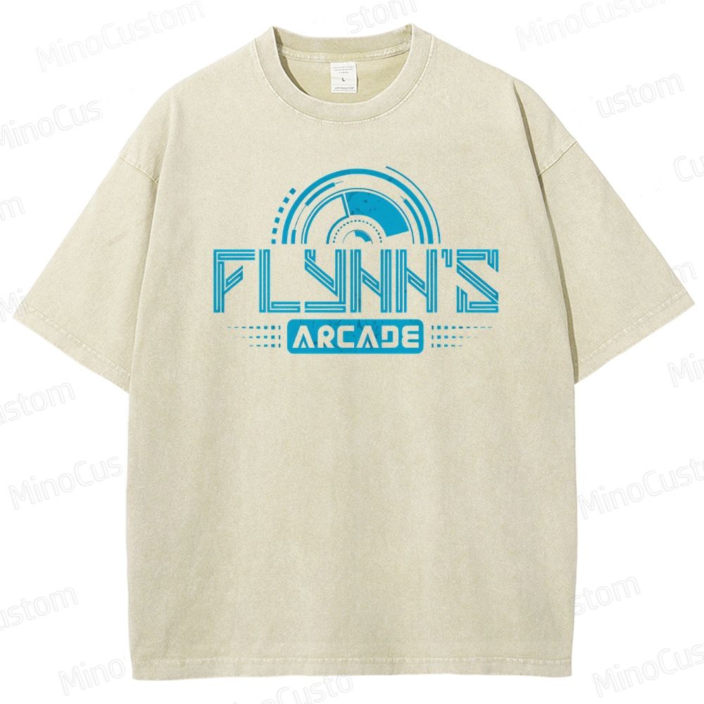 Flynn's Arcade Est 1982 Washed T-Shirt