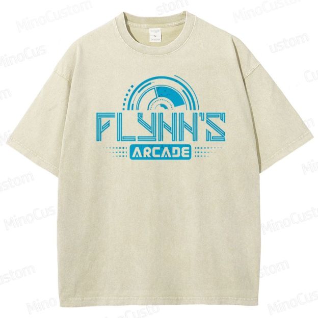 Flynn's Arcade Est 1982 Washed T-Shirt