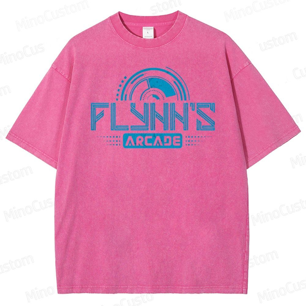 Flynn's Arcade Est 1982 Washed T-Shirt
