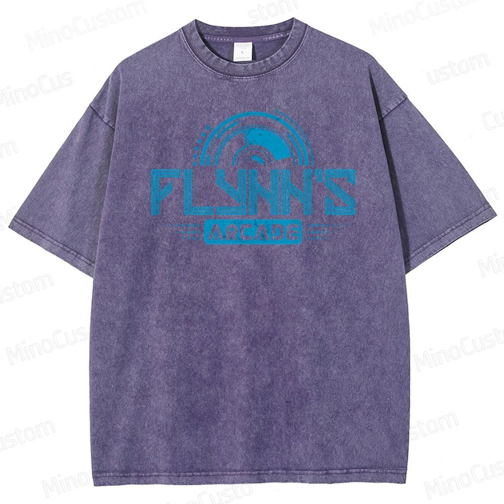 Flynn's Arcade Est 1982 Washed T-Shirt