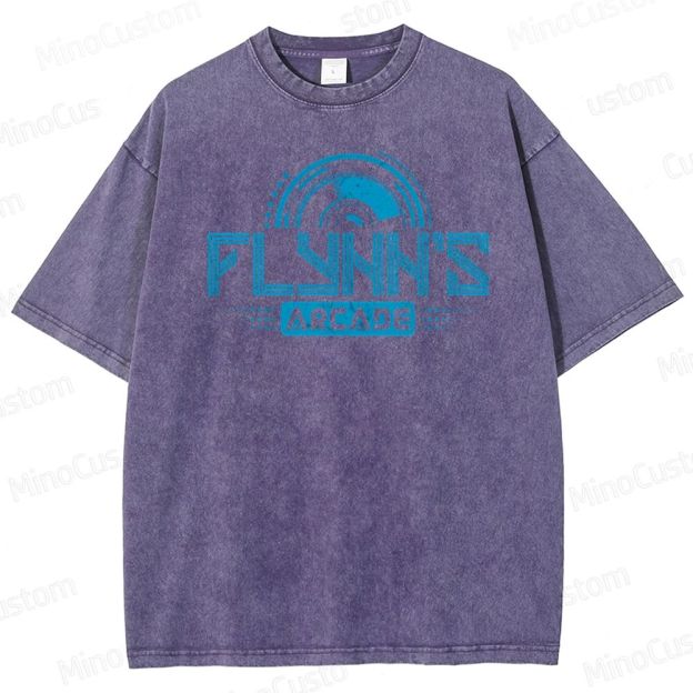 Flynn's Arcade Est 1982 Washed T-Shirt