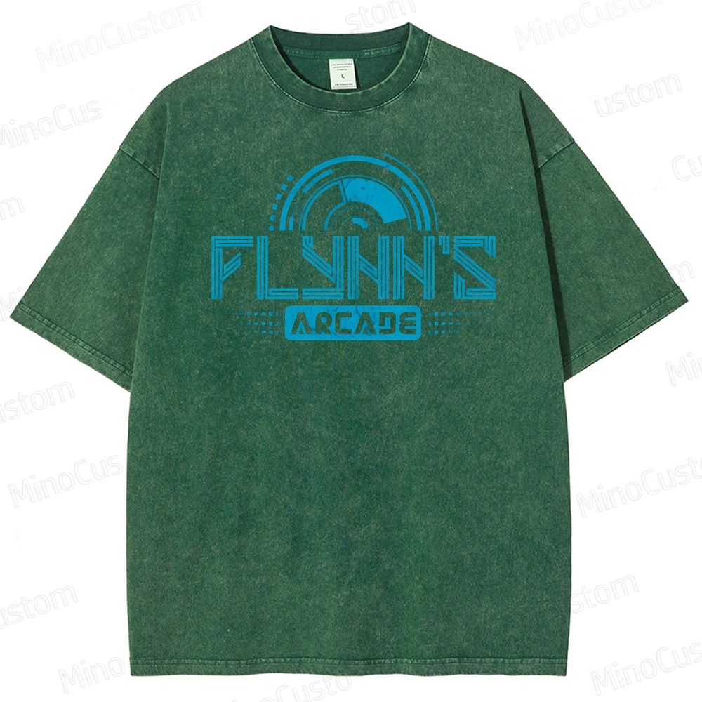 Flynn's Arcade Est 1982 Washed T-Shirt