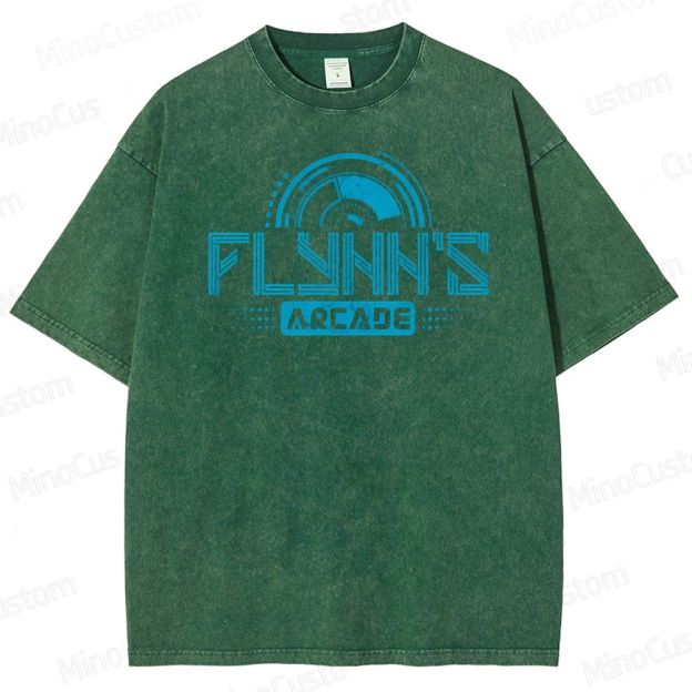 Flynn's Arcade Est 1982 Washed T-Shirt