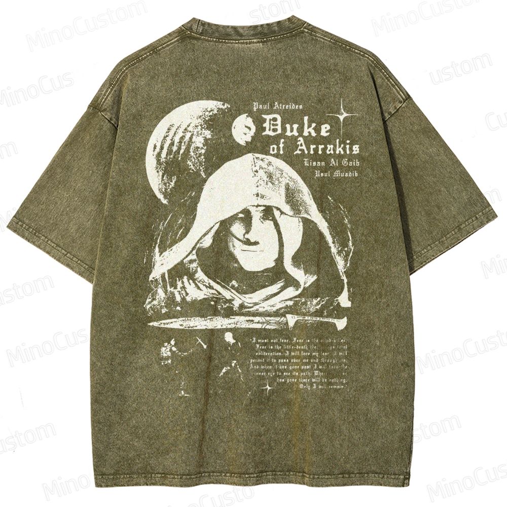 DUNE (Paul Atreides)  Washed T-Shirt 