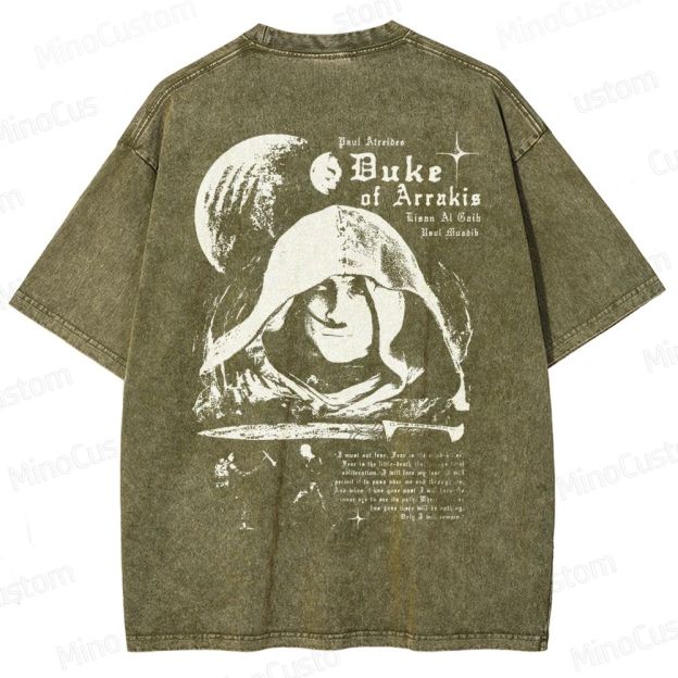 DUNE (Paul Atreides)  Washed T-Shirt 