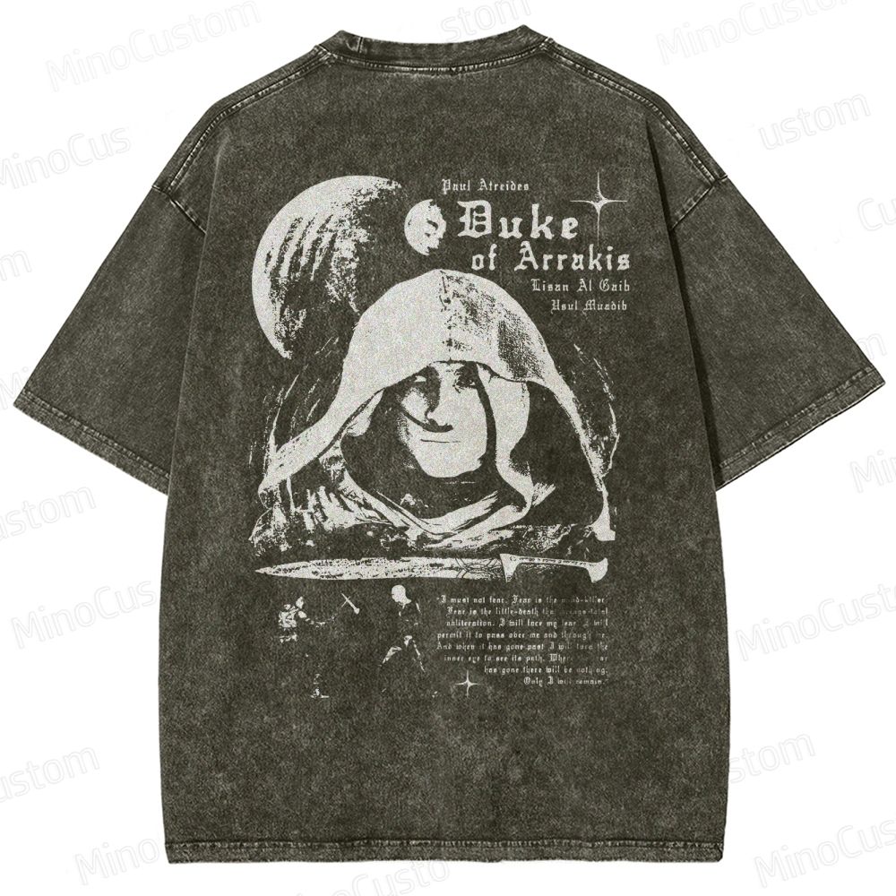 DUNE (Paul Atreides)  Washed T-Shirt 
